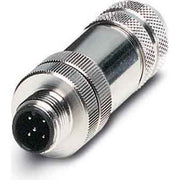 Phoenix Contact - Rundsteckverbinder, feldkonfektionierbar (Industriesteckverbinder) Sensor-Aktor-Stecker SACC #1521258 M12MSD-4CON-PG7-SH