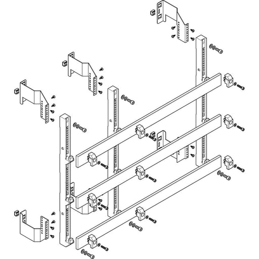 ABN - Verteilerfeld für Installationsverteiler Sammelschienen-Modul MFSC35983 flach 3FB/5RE