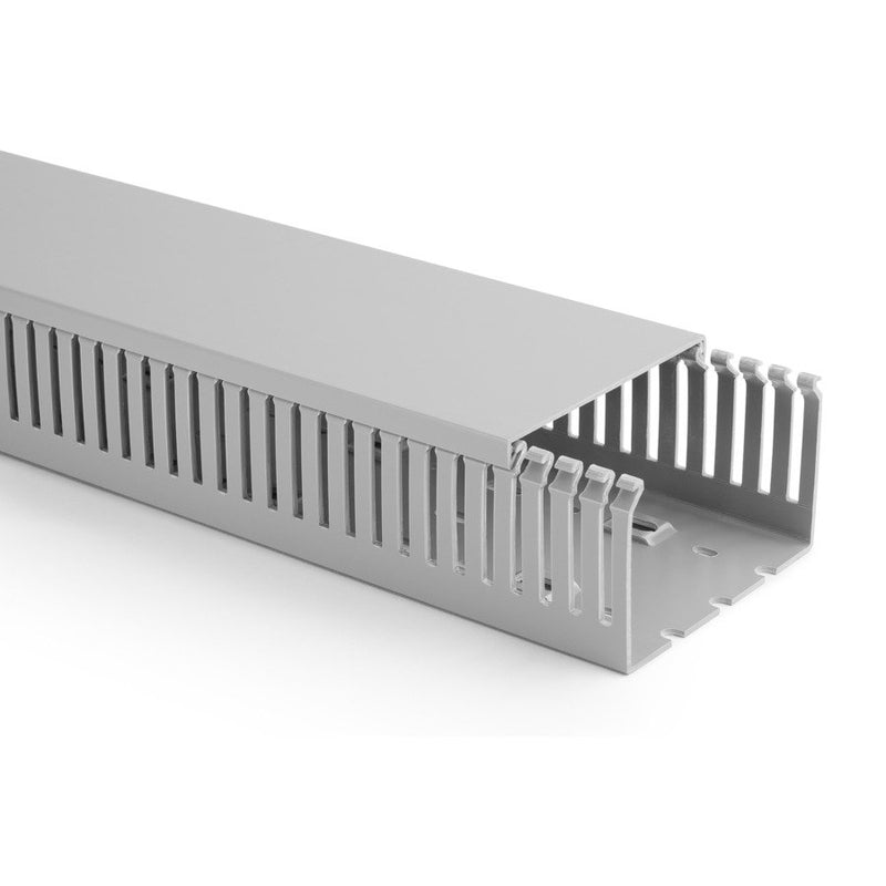 HellermannTyton - Verdrahtungskanal HTWD-PN-100X80 100x80mm, 2m PVC − 2 Meter