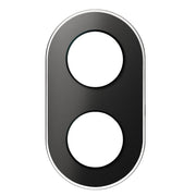 Elso - Abdeckrahmen Glasrahmen WDE011427 schwarz,2-fach