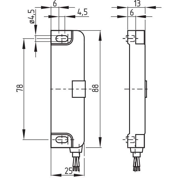 Schmersal - Einzelpositionsschalter Sicherheits-Sensor BNS 36 AS-R