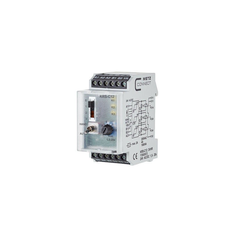 Metz Connect - Schaltrelais Schnittstellenmodul KRS-C12 3VHR 3W 24AC/DC