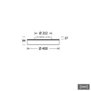 LTS Licht&Leuchten - Decken-/Wandleuchte LED-Leuchte LUNXS200.830.1DALIsw 830, DALI