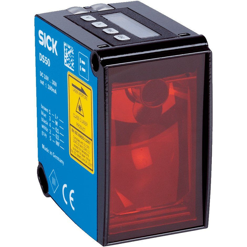 Sick - Optischer Abstandssensor Distanz Sensor DT50-P1123 10m, PNP − 1 Stück