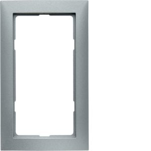Berker - Abdeckrahmen Rahmen 1fach alu matt 13099939