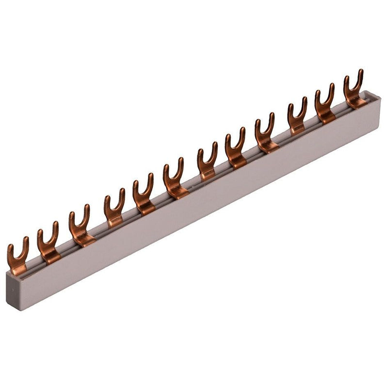 Pollmann - Phasenschiene Mini-Line-System G-3L-210 ML (12TE) − 25 Stück
