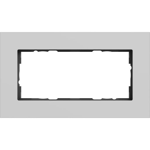 Gira - Abdeckrahmen 2-fach 1002405 Alu.Grau(lack.)