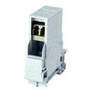Telegärtner - LWL-Steckverbinder STX Tragschienen-Verbinder 100022792 LC-D Kupplung SM