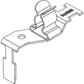 Icotek - Zubehör/Ersatzteile für Kleinverteiler EMV-Steckfuss STFZ SP/03 − 10 Stück