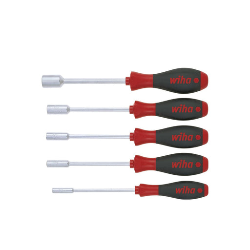 Wiha - Schraubendreherset Sechskant Steckschl.-Satz 341SF K5 SATZ 5tlg SoftFinish