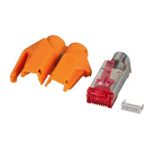 EFB-Elektronik - Modularer Steckverbinder RJ45-Stecker Hirose TM21 H7641.10-10 (VE10) orange