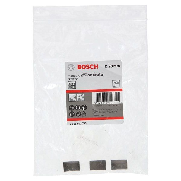 Bosch - Bohrkrone Segmente für PRO 2608601745 Diamantnassbohrkrone