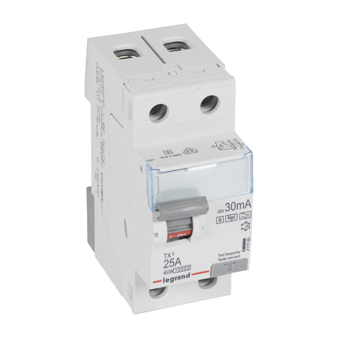 Legrand - Fehlerstrom-Schutzschalter Fehlerstromschutzschalter Legrand 411595 25A,2pol,30mA,230VAC