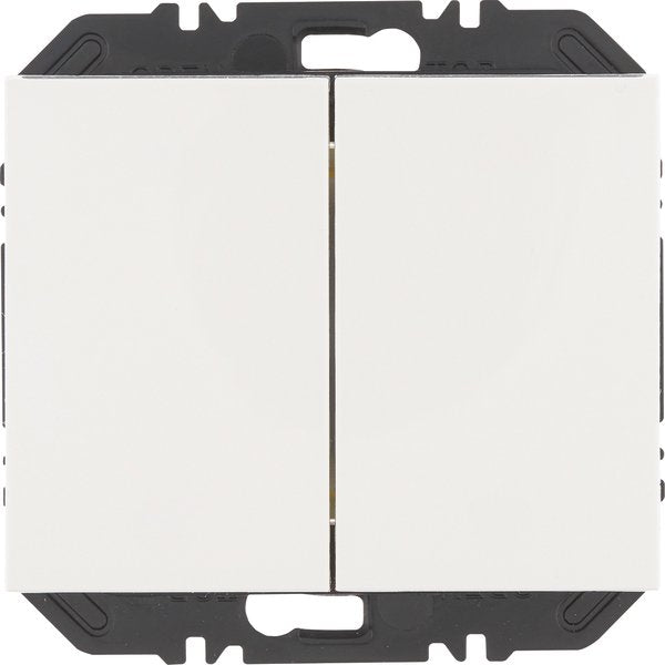 Berker - Bussystem-Hand-/Wandsender Modul m. Wippe 2f 24127109 K.1 pw gl