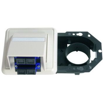 Telegärtner - Kommunikationsanschlussdose LWL Anschlussdose OAD 100022452 1-f.2xST/SC-D aws