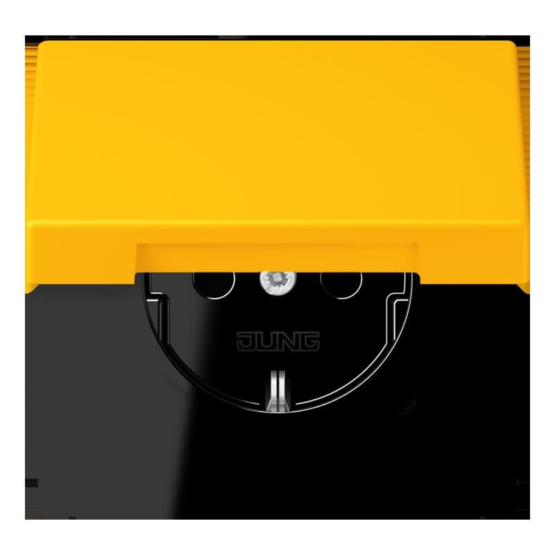 Jung - Steckdose SCHUKO Steckdose LC 1520 BFKIKL 263 le jaune vif (4320W)