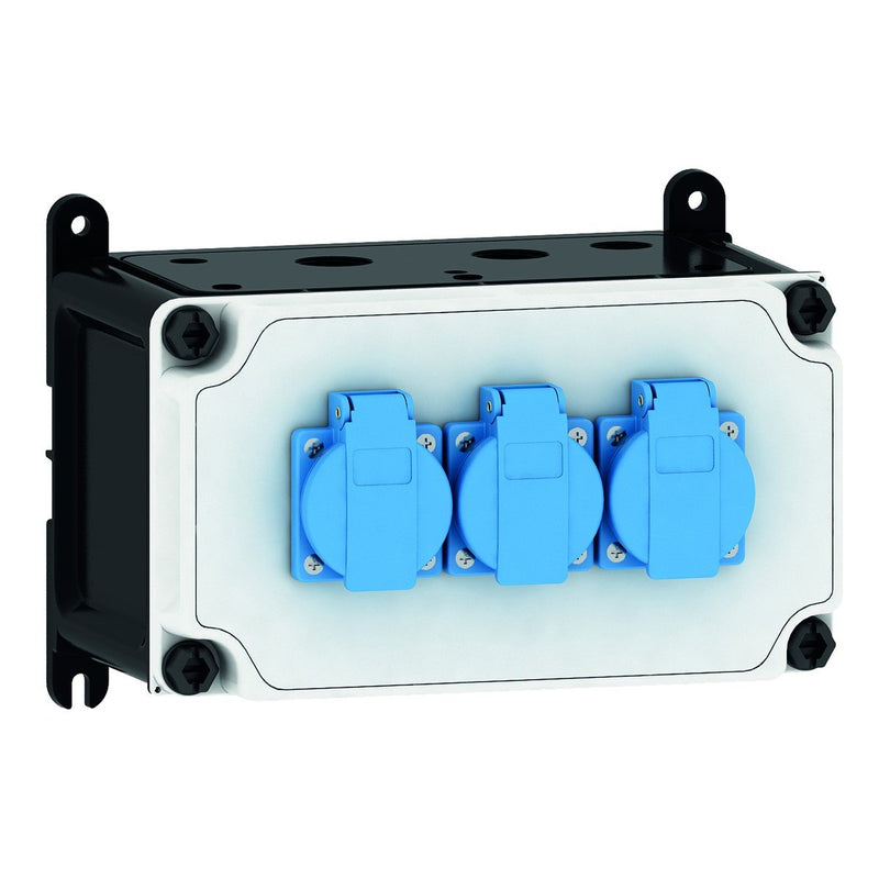 Bals Elektrotech - CEE-Steckdosen-Kombination (IEC 60309) Steckdosen-Kombination 89003 Größe S