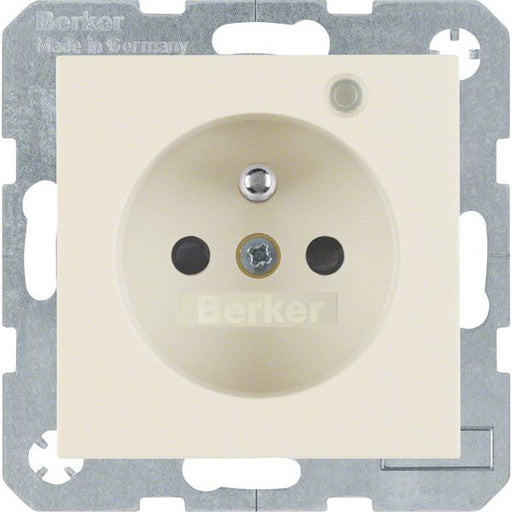 Berker - Steckdose ws/gl 6765098982 Kontroll-LED