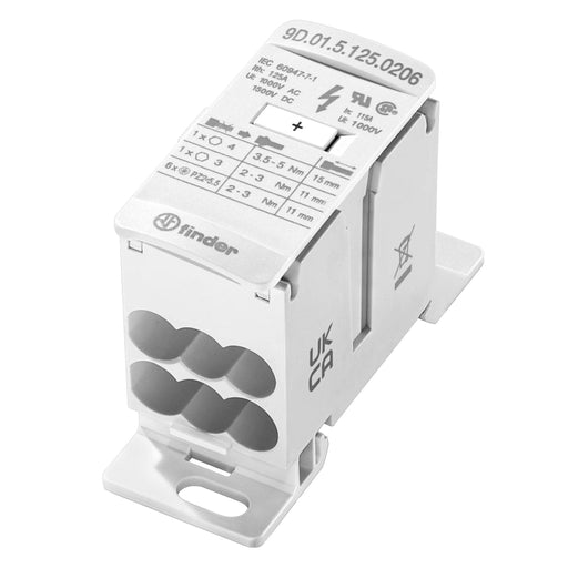 Finder - Verteilerbaugruppe Klemmen Energie-Verteilerblock 9D.01.5.125.0206 125 A