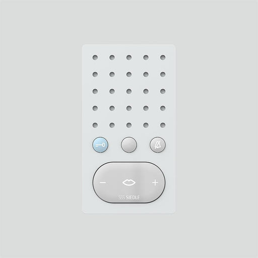 Siedle&Söhne - Innenstation für Türkommunikation Freisprechtelefon AFS 870-0 W aus Kunststoff