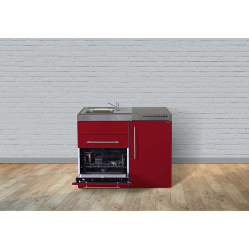 Stengel - Mini-Küche Miniküche Premiumline MPGSBR110GSKSreBli Bordeauxrot