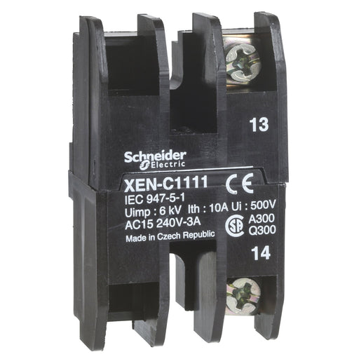 TE Sensors - Hilfsschalterblock Hilfsschalter XENC1131 S+S