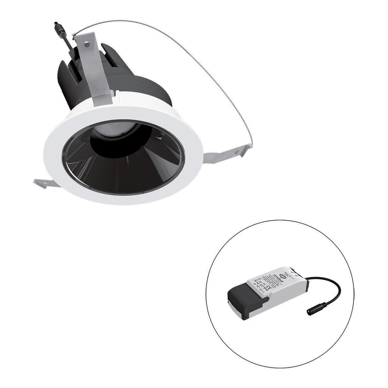 EVN Lichttechnik - Downlight/Strahler/Flutlicht LED-Einbauleuchte modular F02R09AM1327L38P Konfigurationstype