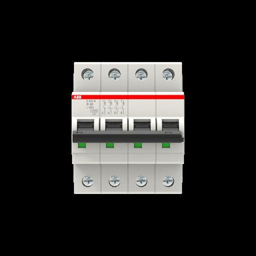ABB Stotz S&J - Leitungsschutzschalter Sicherungsautomat S204M-B40 10kA 40A B 4p