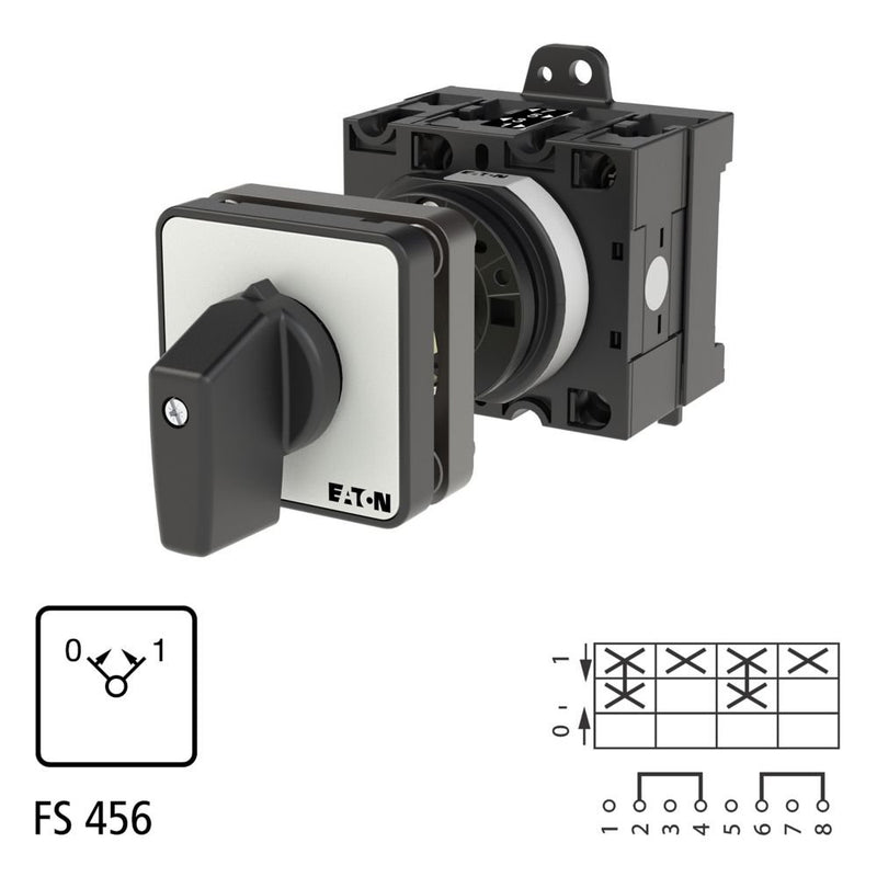 Eaton - Steuerschalter EIN-AUS-Taster T3-2-15367/Z T3 32A Zwischenbau