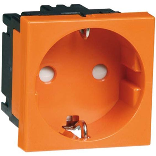 Peha - Schalter-/Steckdosenkombination SCHUKO-EB-Steckd.1-fach or D 6211.33 EMS SI 16A 250V 2-pol