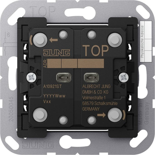Jung - Bussystem-Tastsensor KNX-Taster Universal A 10921 ST 2-fach