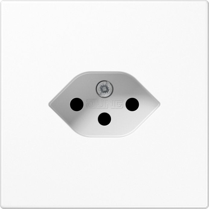 Jung - Abdeckung/Bedienelement für Installationsschalterprogramme Zentralplatte LS 1520-13 SEV WW PL
