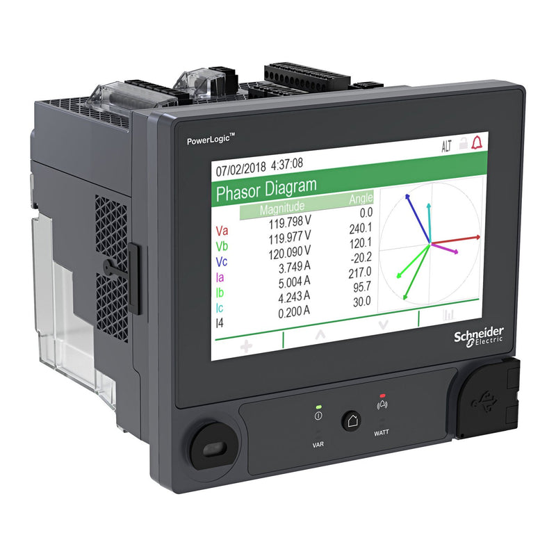 Schneider Electric - Netzqualitätsrecorder Netzanalysator PowerLogic METSEION92140 ION92140 1/5A Modbus