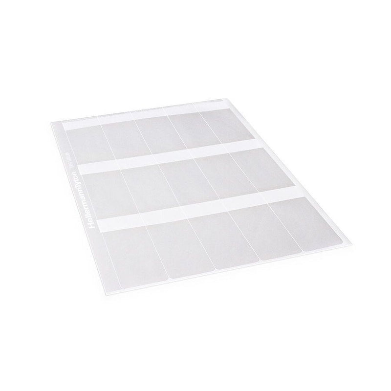 HellermannTyton - Kabelmarkierungssystem Etiketten TAG138LA4-1105-WH 38,1x19,05x93,13mm