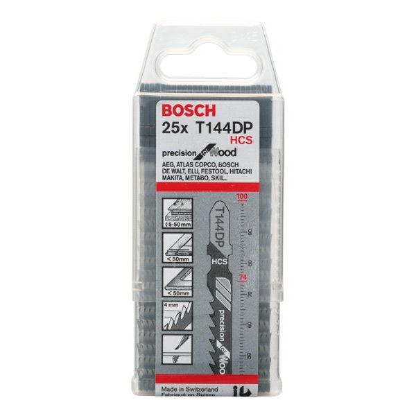 Bosch - Stichsägeblatt PRO Wood precise T144DP 2608633A39 Stichsägeblatt 100