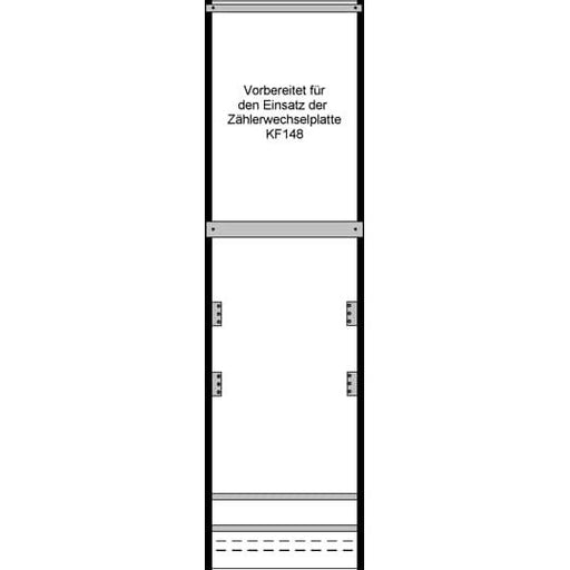 Striebel&John - Profil (Schaltschrank) Montageeinheit 2/8MWR1A zu M+W VBEW