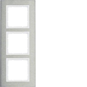Berker - Abdeckrahmen Rahmen Eds/pows 10133609 3fach