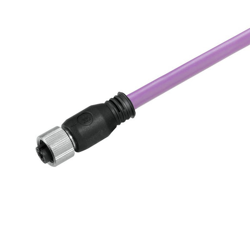 Weidmüller - Patchkabel Kupfer Industrie Kabel SAIL-M12BG-PB-0.1D einseit.offen,Pol 2