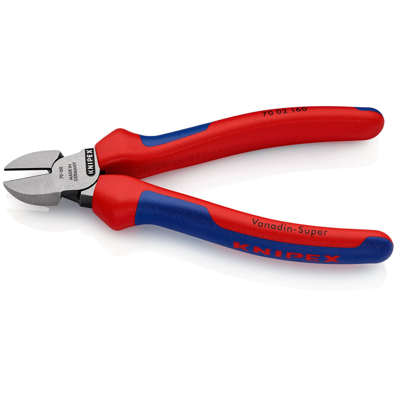 Knipex - Seitenschneider 70 02 160 SB schwarz, 160mm