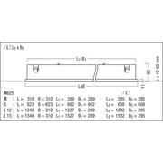 Zumtobel Group - Decken - /Wandleuchte LED - Einbauleuchte LF3 E 5000 #42932517 4000K