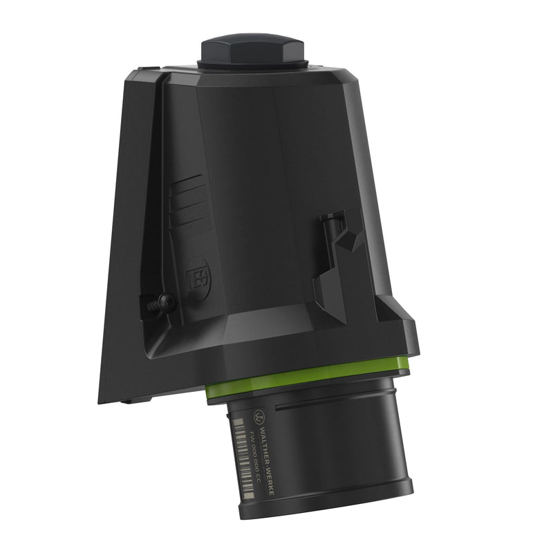 Walther Werke - CEE-Gerätestecker (IEC 60309) CEE NEO Phasenwender FW710510PH schräg 16A5P10h IP54 − 10 Stück