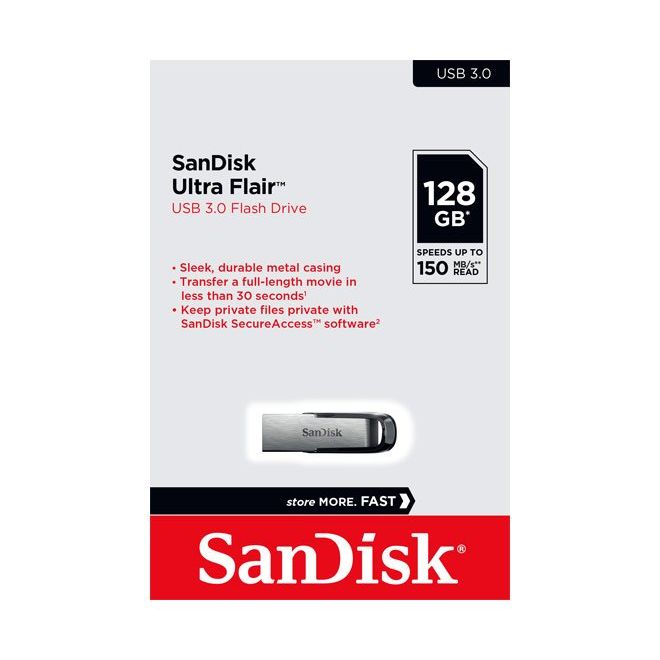 Sandisk - Speichermedium digital USB 3.0 Stick 128GB SDCZ73-128G-G46 Sandisk,Ultra Flair