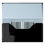 Jung - Abdeckrahmen Klappdeckel m. Stellfeder LC 990 BFKL 208 outremerclair