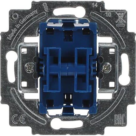Busch-Jaeger - Installationsschalter Wippschaltereinsatz 2000/6/6 US-101 We/We-Schaltung