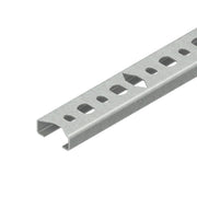 Niedax - Stiel/Profilschiene Reihenschiene 2910/2 SQA − 2 Meter