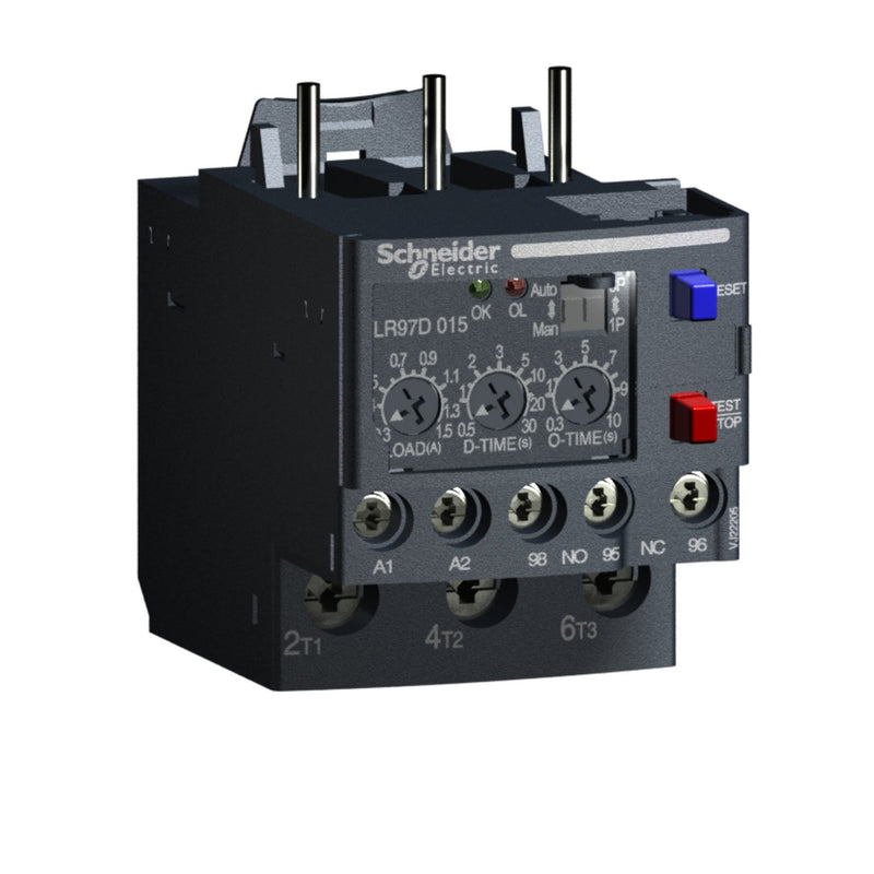 Schneider Electric - Überlastrelais elektronisch Motorschutzrelais LR97D015M7 elektronisch