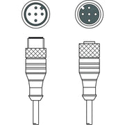 Leuze - Konfektioniertes Sensor-Aktor-Kabel Verbindungsleitung KDS PB-M12-#50135256