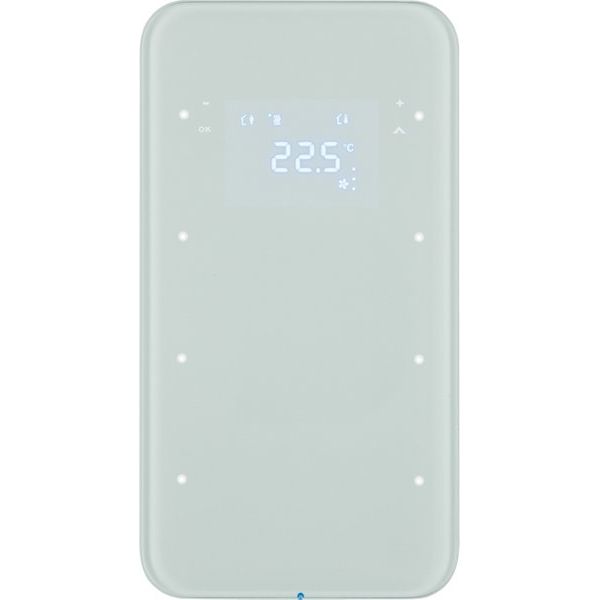 Berker - Bussystem-Tastsensor Touchsensor 3fach 75643060 Glas polarweiß