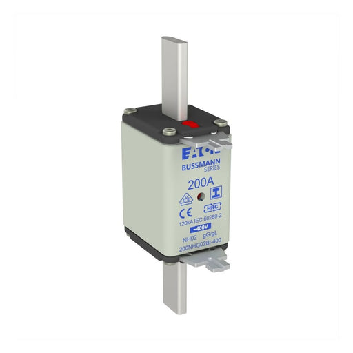 Eaton - Messersicherung Sicherungseinsatz Nieders. 200NHG02BI-400 200A AC 400V 120kA − 3 Stück