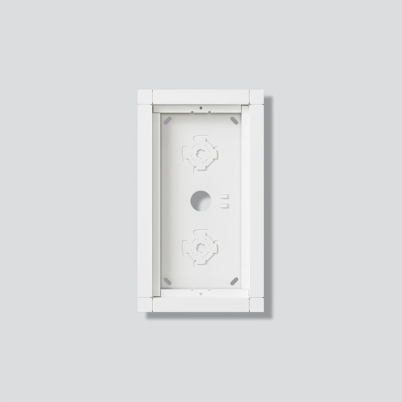 Siedle&Söhne - Montageelement für Türstation Gehäuse-Aufputz GA 612-2/1-01 W Weiß
